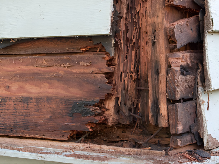 Professional termite control service by Madhuram Pest Control to protect wooden furniture and structures from termite infestations.